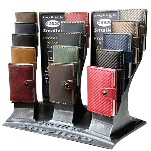 Espositore Smallet anti RFID Misto