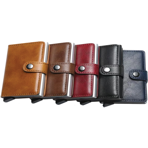 Smallet porta tessere ecopelle liscia